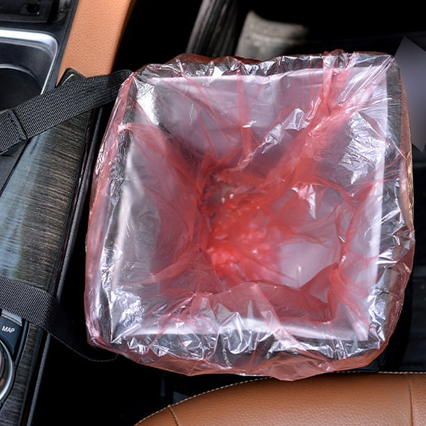 Cubo De Basura Para Coche, Cubo De Basura Plegable Para Coche Con Tapa A  Prueba De Fugas, Resistente Muyoka Hogar