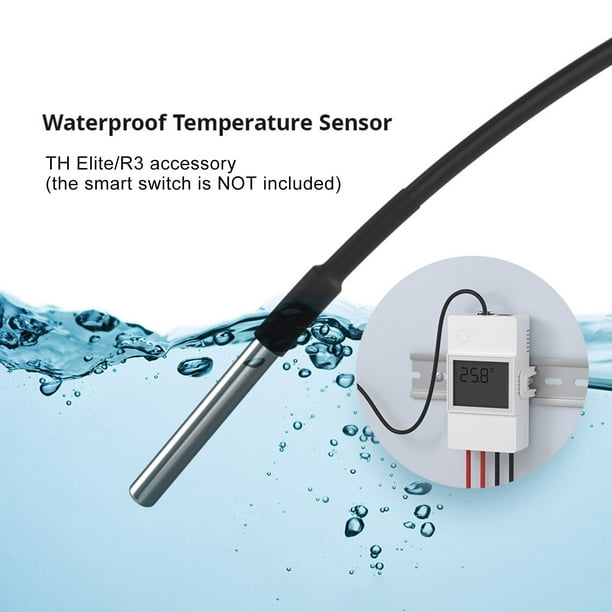 Sensor de temperatura con sonda DS18B20