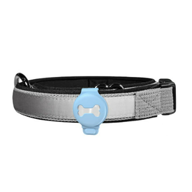 Funda protectora de silicona Compatible con Apple Airtag Collar perro gato  mascota - AliExpress