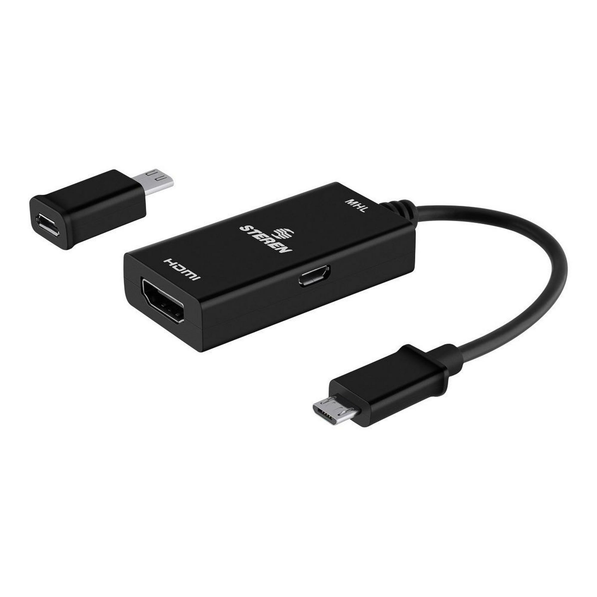 CABLE ADAPTADOR DE USB 3.0 HEMBRA A HDMI MACHO MHL PARA CELULARES