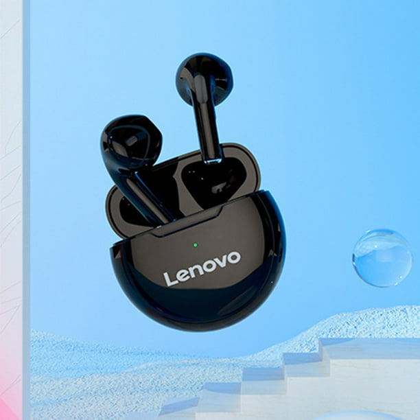 Auriculares Inalambrico Bluetooth Lenovo Ht38 Tactil Negro