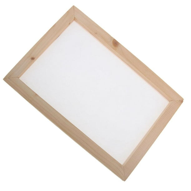  Paquete de 3 marcos de madera para hacer papel, kit de marco de  pantalla para hacer papel para manualidades, manualidades de papel (S - 5 x  7 pulgadas) : Arte y Manualidades
