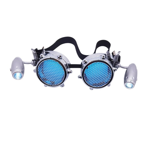 Gafas Steampunk unisex, gafas góticas ocular punk, accesorios para fotos,  gafas de sol de moda para BLESIY Gafas Steampunk