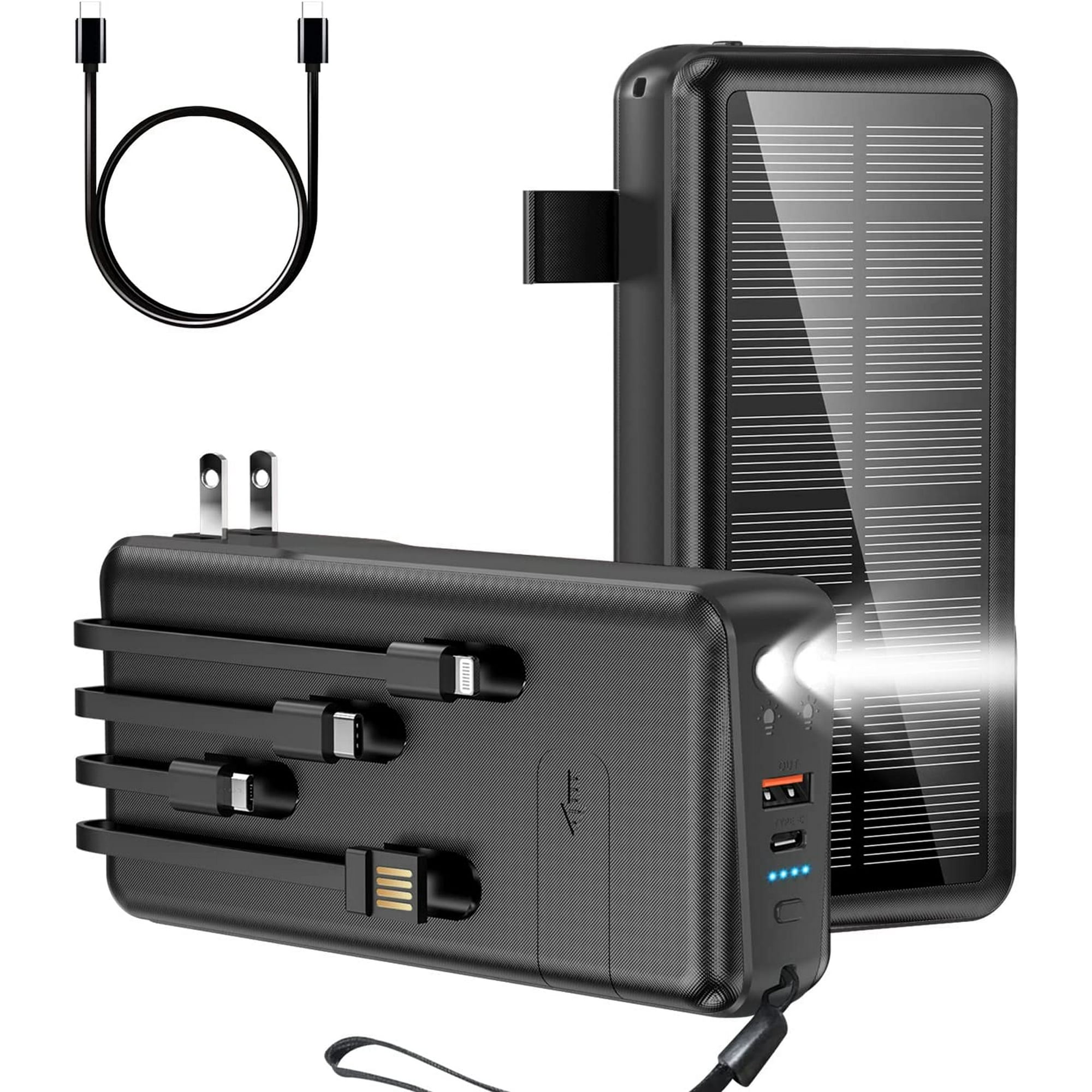 Cargador de pared USB con luz nocturna LED, montaje de enchufe de pared con  cargador de dispositivo USB integrado, salida dual de 2.0 A, brillo rojo