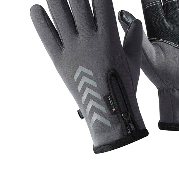 Guantes Térmicos de Ciclismo de Invierno para Unisex, Pantalla Táctil,  Guantes con Forro Resistente Al Agua para Conducir, , Esquiar, negro K111  Sunnimix Guantes de ciclismo de invierno