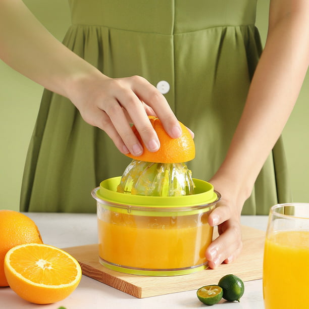 Exprimidor de cítricos de naranja, exprimidor de limón manual con