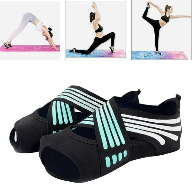 3 pares calcetines de yoga para hombres Antideslizante Agarre calcetines de  fitness Cinco dedos de los pies Calcetines deportivos Gimnasio  Entrenamiento Baile Yoga Pilates