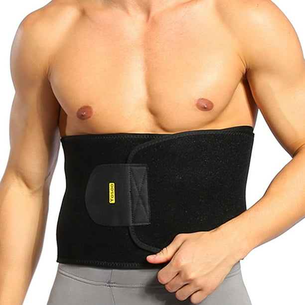  Cinturón de neopreno para entrenamiento de cintura para mujeres  y hombres, reductor de cintura, pérdida de peso, cinturones de apoyo para  la espalda, control de abdomen, moldeador de cuerpo, sudor, 