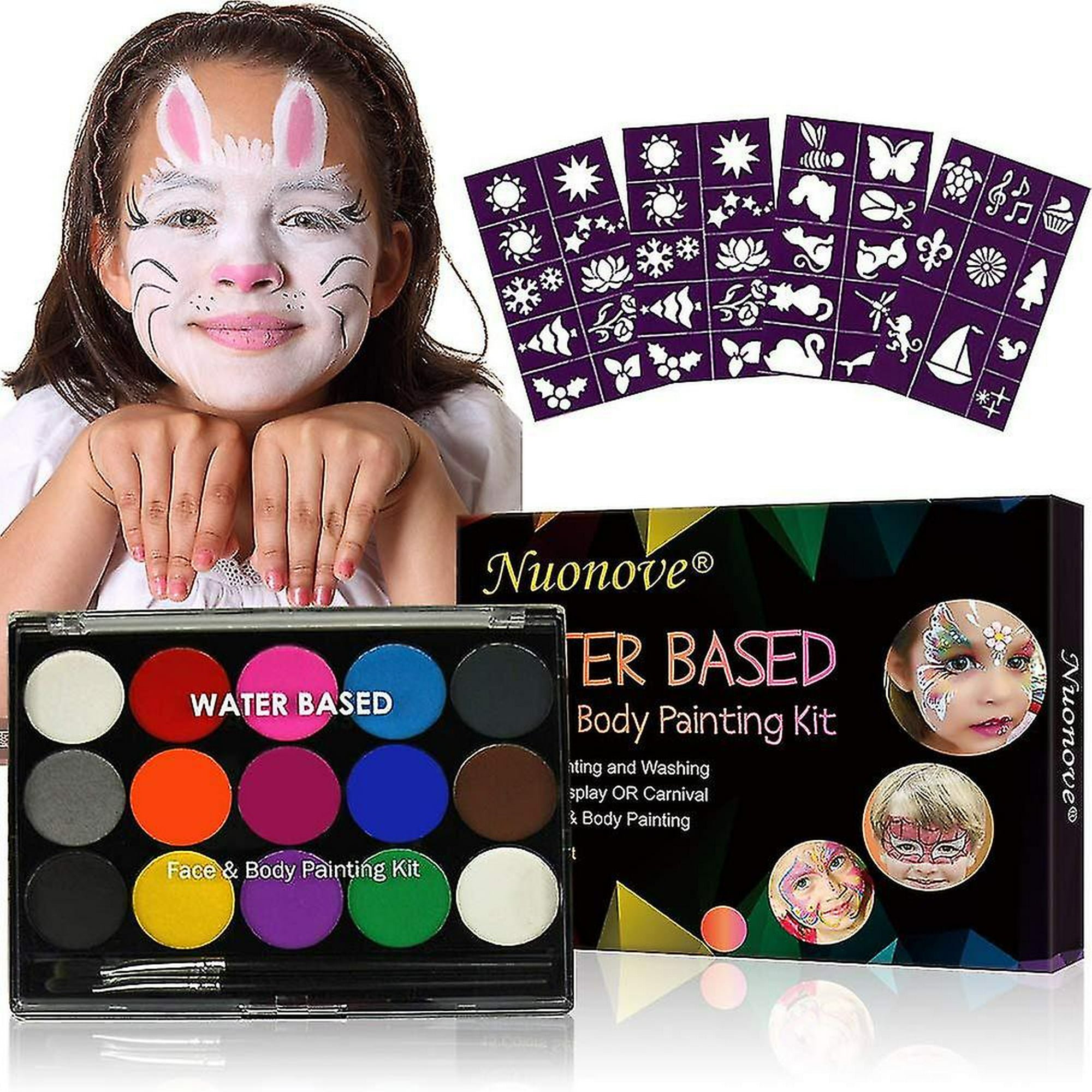  Magicfly Kit de pintura facial – Kit de pintura facial