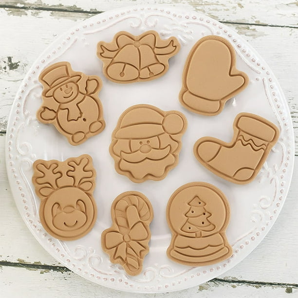 8 moldes para galletas para niños, diseño de dibujos animados, moldes para  fondant, para fiestas infantiles