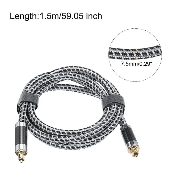 Digital Audio Cable óptico de 4.9 ft para la mejor calidad de sonido