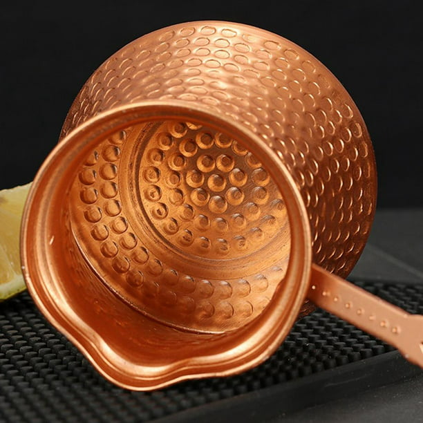 Comprar Cafetera turca de cobre con diseño bordado especial hecha a mano  para regalo, tamaño grande