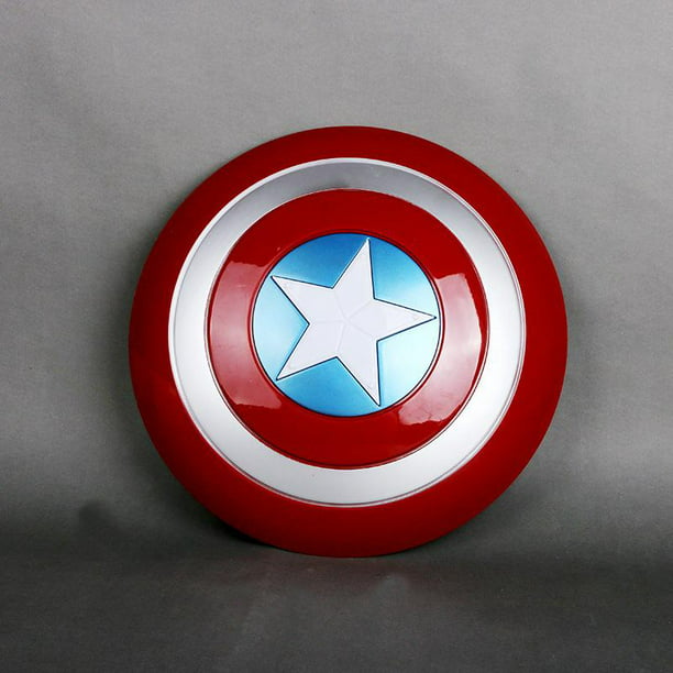 Figura de acción de los vengadores de Marvel, modelo de escudo de sonido  ligero de Capitán América, 32cm, juguetes para niños, accesorios de brazos  para cosplay de fiesta32cm luminous Gong Bohan LED