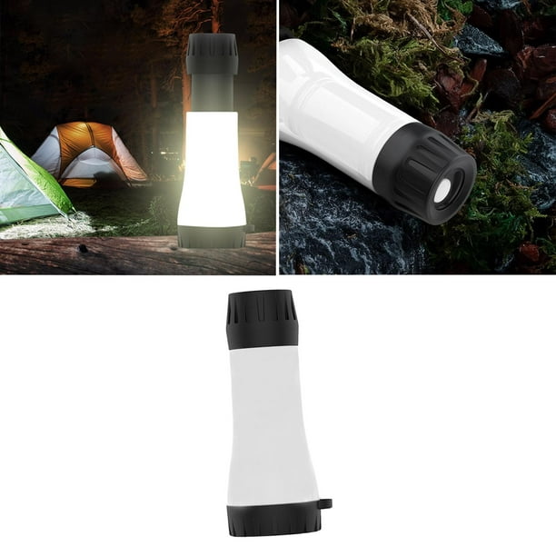 Linterna LED para campamento, linterna solar y recargable, linterna  plegable y portátil para uso diario/campamento/senderismo/pesca