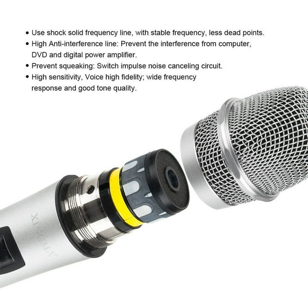 Micrófono inalámbrico dinámico de batería XINGMA PC-K3 Micrófono