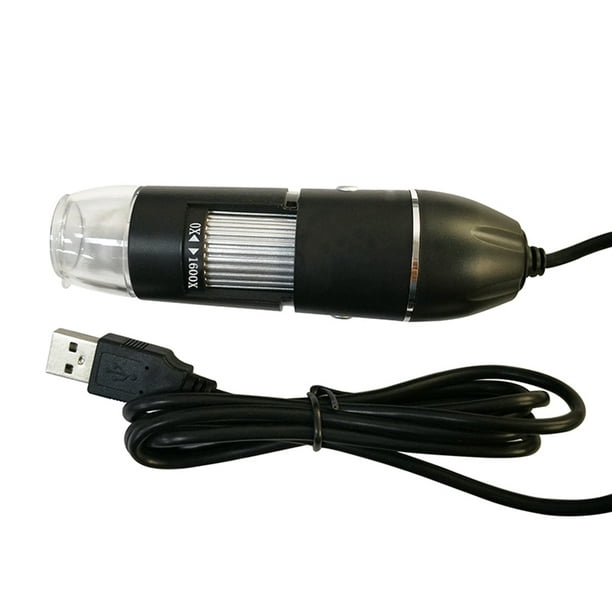 MICROSCOPIO DIGITAL USB 1600X CAMARA CON 8 LED – Quantech