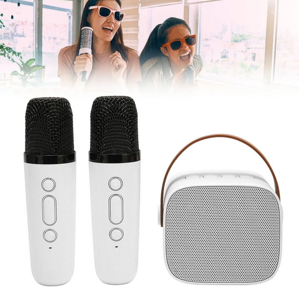Máquina Karaoke Niños Con Micrófono Bluetooth Portable