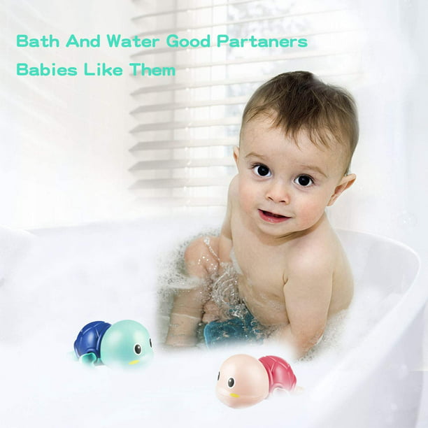 Juguetes de baño para niñas de 1 a 3 años, juguetes de bañera para niños  pequeños, juguetes de bañera de agua para bebés de 1, 2, 3 años, regalos  para