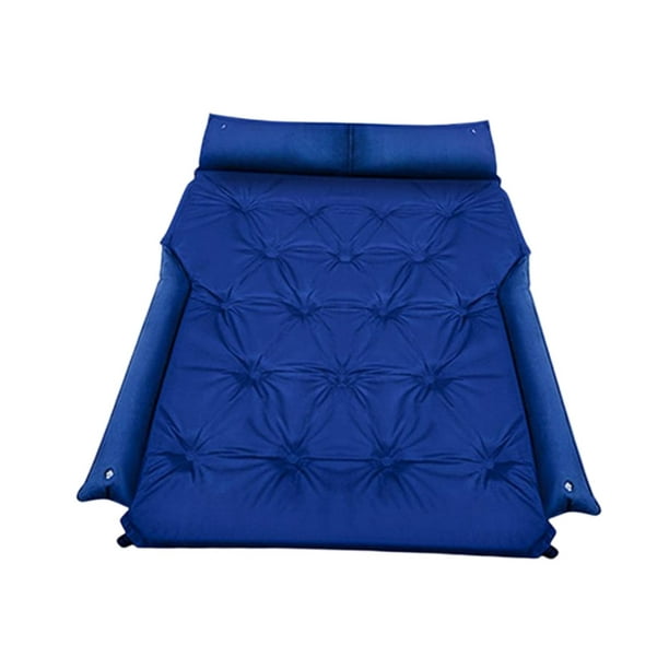 Colchón de aire automático para maletero de SUV portátil, colchón  autoinflable para coche, Camping con almohada inflable, resistente al agua  y fácil Azul Sunnimix Almohadilla para dormir