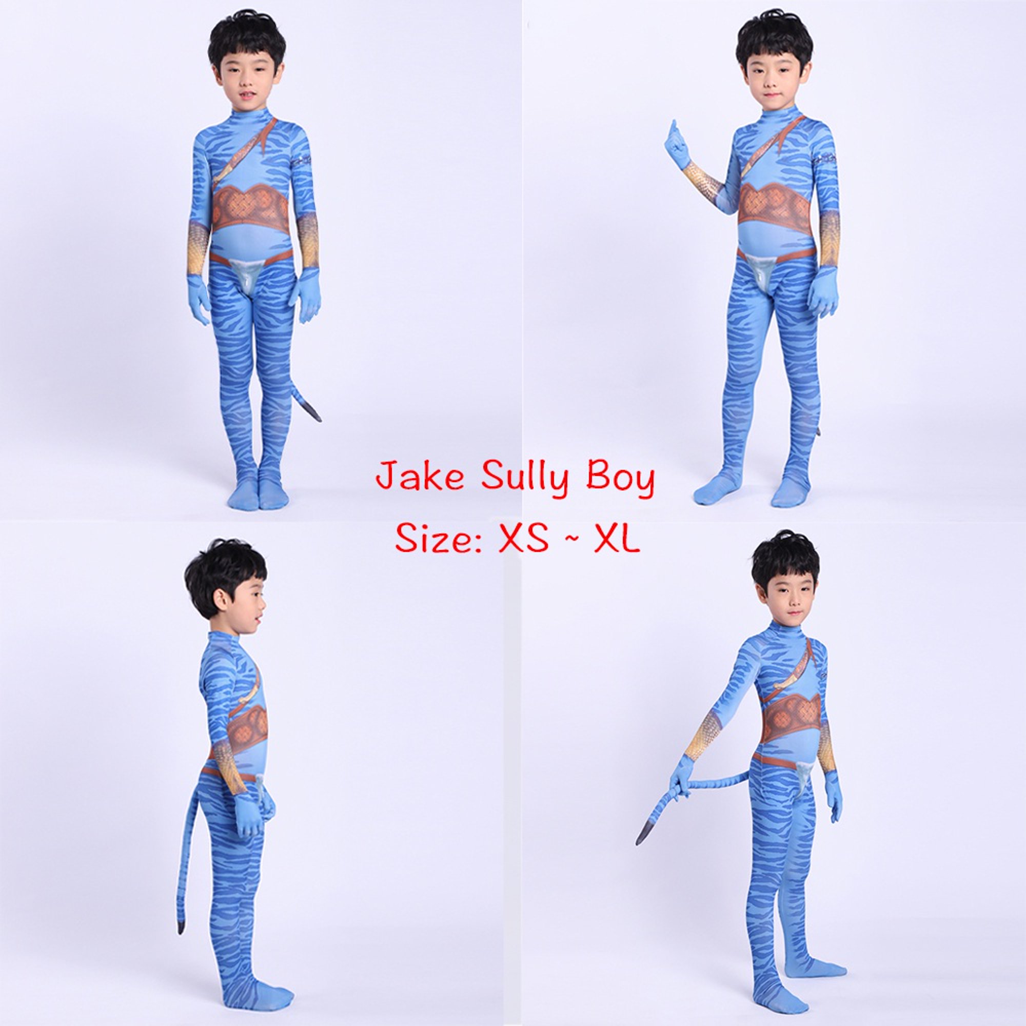 DISFRAZ DE AVATAR HOMBRE JAKE SULLY