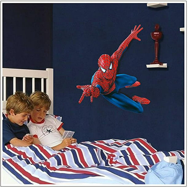 Disney-pegatinas de Spiderman para niños, pegatinas 3D de dibujos animados,  6 hojas - AliExpress