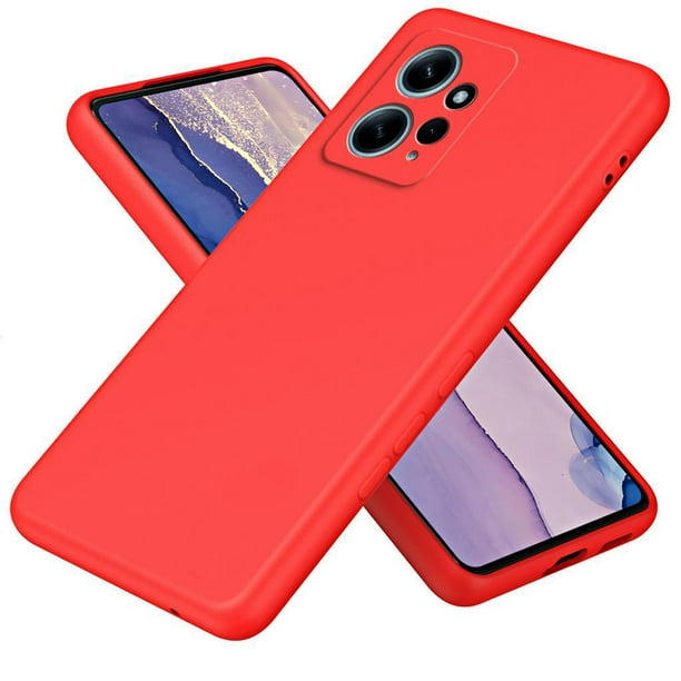 Funda Uso Rudo Anillo Semitransparente Para Xiaomi Redmi Note 12 4G (L