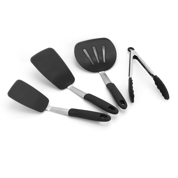 Kit Set X12 Utensilios Cocina Espatulas Pinza Silicona Calor