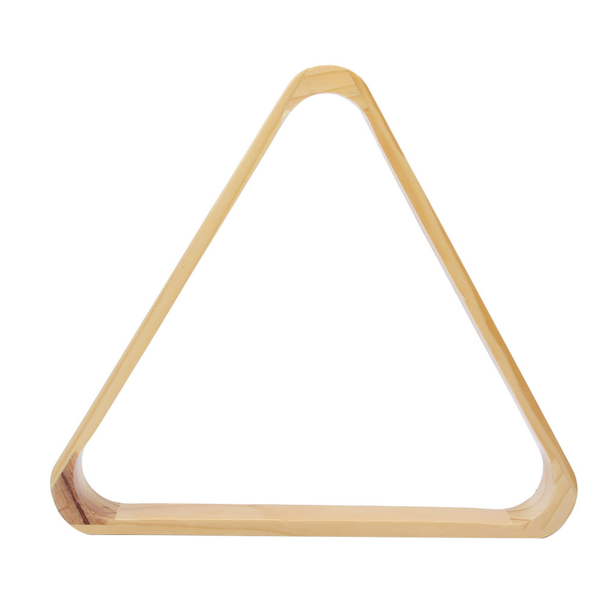 Billar profesional de madera, marco Triangular con rombos, estante