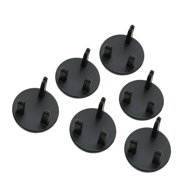  Tapas de enchufe para enchufes eléctricos, color negro, 24  unidades : Bebés