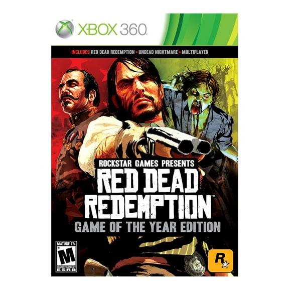 red dead redemption game of the year edition one rockstar games 