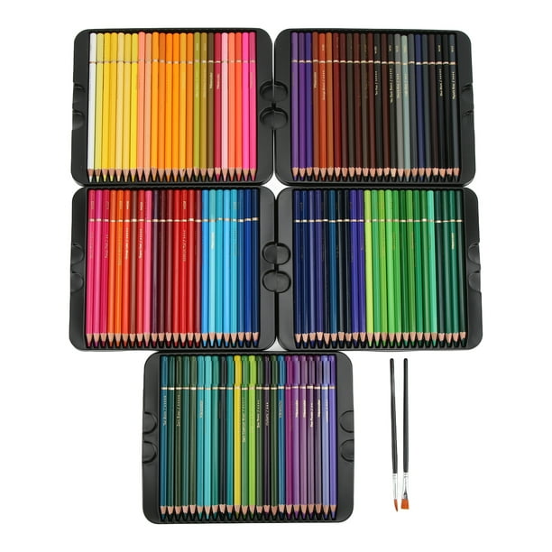 Lápices de colores profesionales de plomo, juego de lápices de acuarela para  dibujar, material escolar de