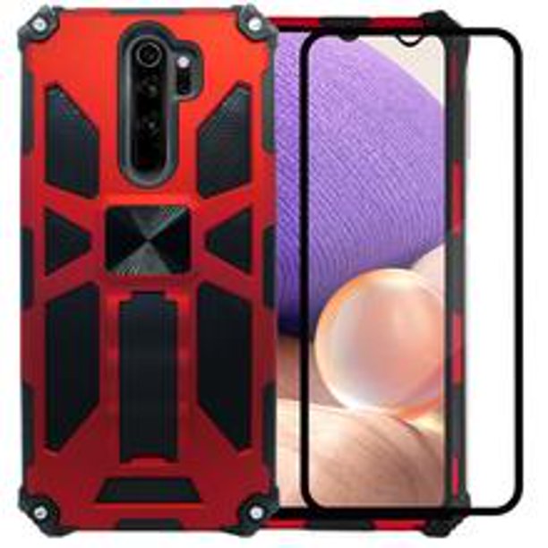 Funda De Uso Rudo Doble Capa Color Azul Para Oppo A52/A72 Rugged Robot Con  Soporte Más Mica 9d