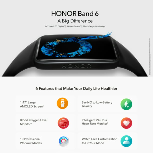 HONOR Band 6 Smart Watch (ARG-B39)