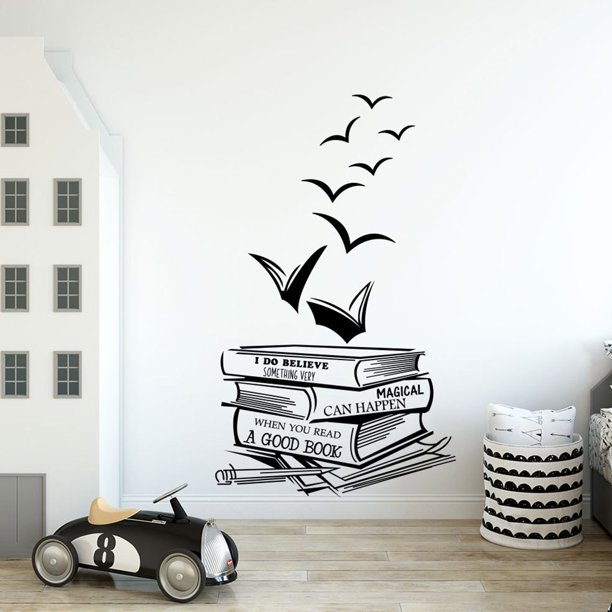 Mural de pared Librería