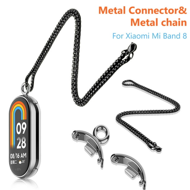 Cool Correa de Metal Negra para Xiaomi Smart Band 8