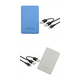 Discos Duros Externos Portátiles, Velocidad de 480 MB/S USB 2.0 Slim 2TB,  Seguro de Almacenamiento por Jinwen
