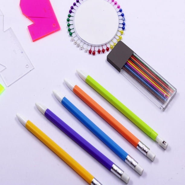 2mm colorido sastre tiza lápiz costura acolchado recargas de recortes  marcador 5 lápices Hugo Lápiz de tiza de sastre