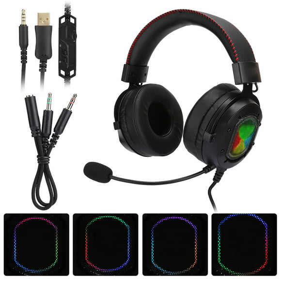 gaming headset sturdy abs material headset comfortable to use for ps4 pc anggrek