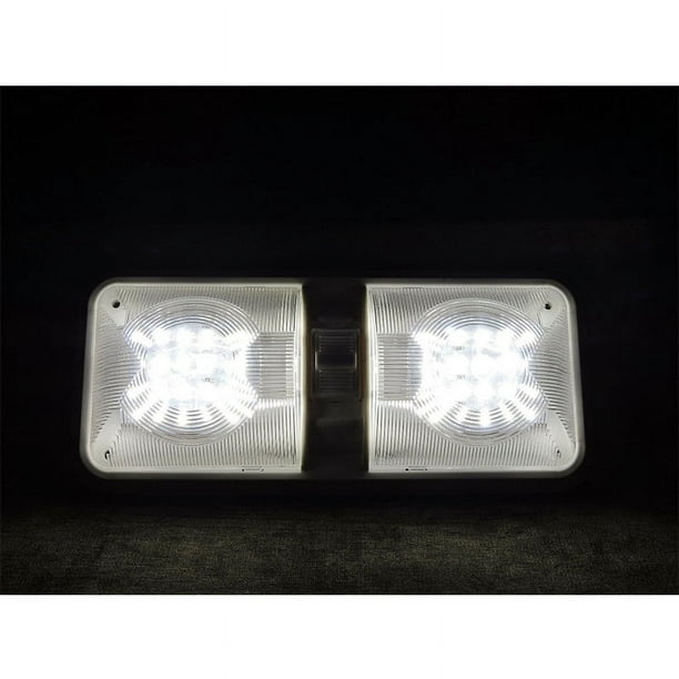 Lámpara LED cocina ABS blanco 28cm con interruptor