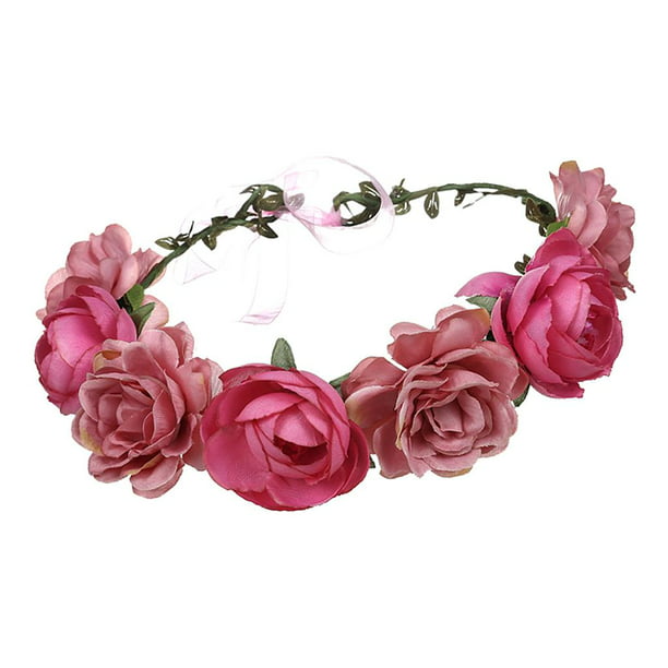 Diadema Flores Rosa y negra con Calveras barato – Tienda online de Diadema  Flores con Calveras
