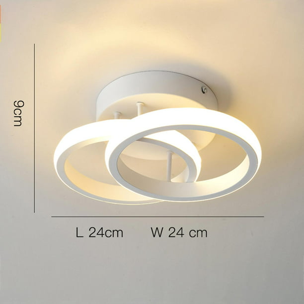 Lámpara LED de tejado empotrada, accesorio de iluminación, cocina, ,  dormitorio, sala de , , cálida Cálida 110 v Yinane Lámpara de techo