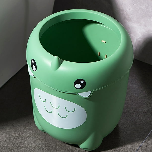 Matsuzay Cubo de basura de baño con estilo para cocina y baño, cubo de  basura de cocina, cesto de compost de basura, cubo de basura elegante  Suministros de limpieza para el hogar
