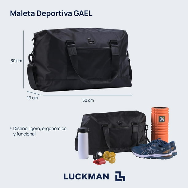 Maleta Deportiva para Hombre y de Viaje Carry On LUCKMAN, Modelo