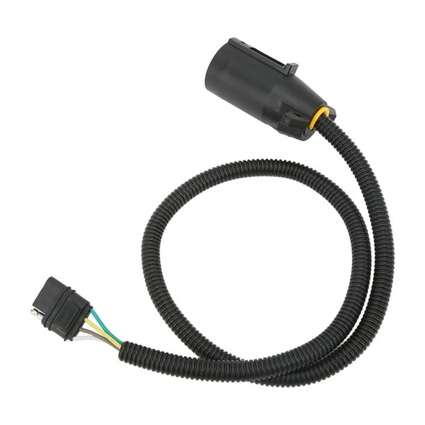 Pin 7 Cable de enchufe el cable de 7 vías de cableado de las luces del  remolque RV conector para el Control de la luz de freno de cableado del  remolque 