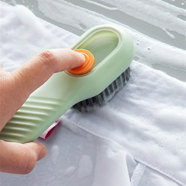 1 Pieza Cepillo Para Limpiar Baños Con Cerdas De Silicona, Fuerte
