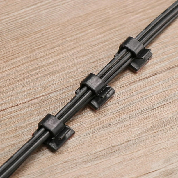 100 clips adhesivos para cables eBoot, clips de alambre, gestión
