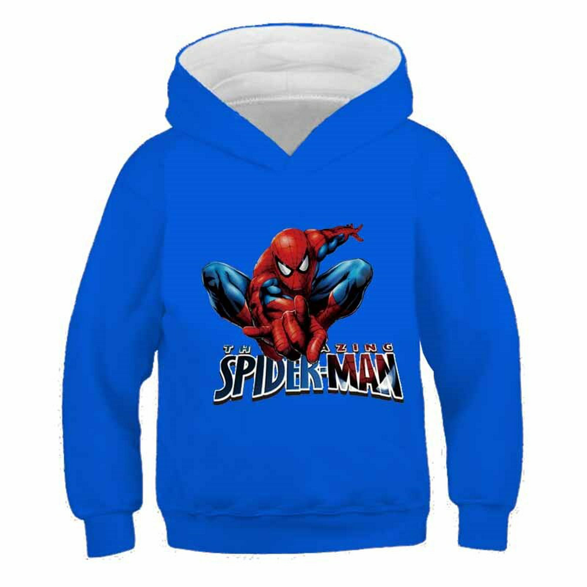 Sudadera cuello redondo estampado de Niño Spiderman de MARVEL