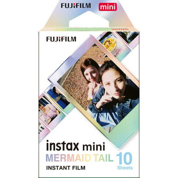 Cartucho Fujifilm Instax Mini Mermaid Tail para 10 Fotos Fuji Film