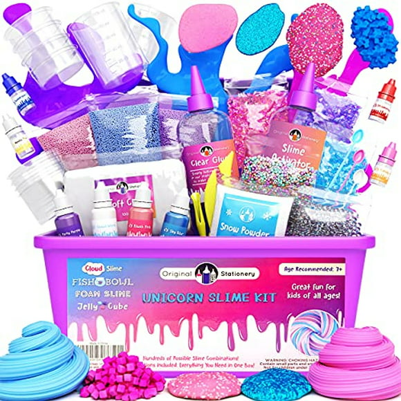 papelería original unicorn slime kit suministra cosas para niñas que hacen limo todo en u original stationery original stationery