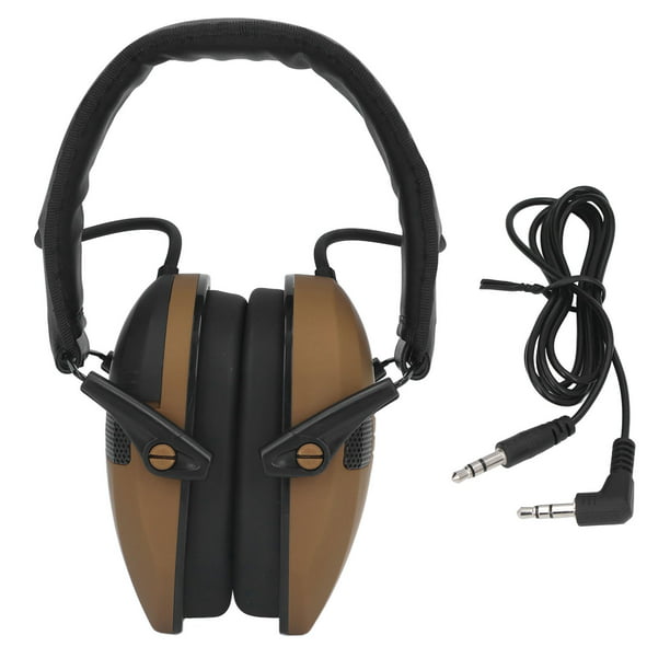 Adicto Tumba Espectacular Orejeras electrónicas para auriculares, NRR 22dB Orejera de protección  auditiva Plegable Reducción d ANGGREK | Bodega Aurrera en línea